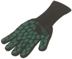 Big Green Egg Thermische Barbecuehandschoen Silicone Zwart