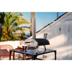 Ooni Fyra 12 Houtpellets Pizza-oven Rvs -Goedkoop Barbecue Winkel 34303736 34 7