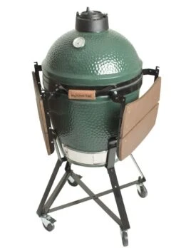 Nieuwe Producten 2 Big Green Egg Medium Barbecue ø 38 Cm Keramiek Groen Met Onderstel En Hoes