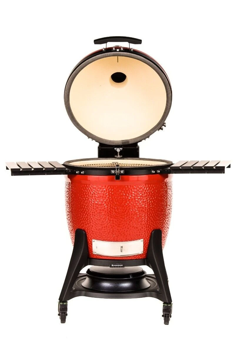 Kamado Joe Big Joe III Barbecue Keramiek Rood 1 Kamado Joe Big Joe III Barbecue Keramiek Rood