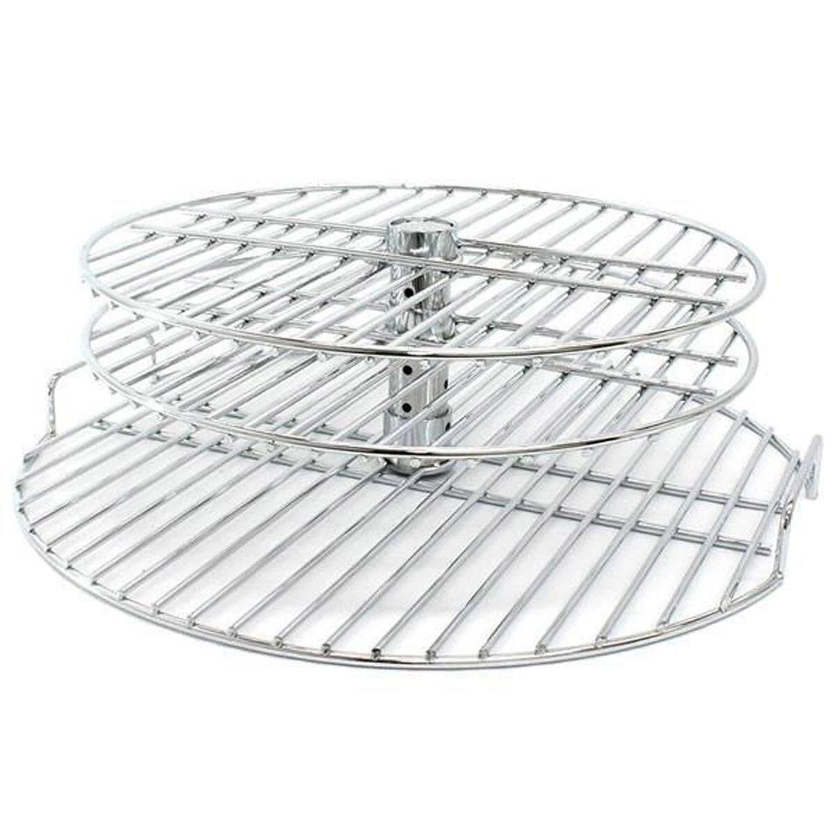 Big Green Egg 3-laags Grillverhoger Voor Large Rvs 1 Big Green Egg 3-laags Grillverhoger Voor Large Rvs