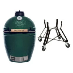 Big Green Egg Large Barbecue ø 47 Cm Keramiek Groen Met Onderstel -Goedkoop Barbecue Winkel bge hoofd 2 large nest