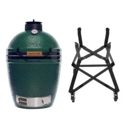 Big Green Egg Medium Barbecue ø 38 Cm Keramiek Groen Met Onderstel -Goedkoop Barbecue Winkel bge hoofd 2 medium nest