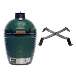Big Green Egg Medium Barbecue ø 38 Cm Keramiek Groen Met Table Nest