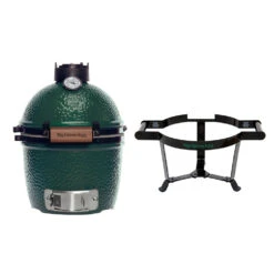 Big Green Egg Mini Barbecue ø 25 Cm Keramiek Groen Met Carrier -Goedkoop Barbecue Winkel bge hoofd 2 mini carrier