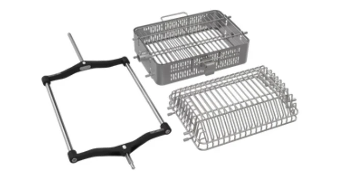 Kamado Joe Joetisserie Basket Kit Rvs 1 Kamado Joe Joetisserie Basket Kit Rvs