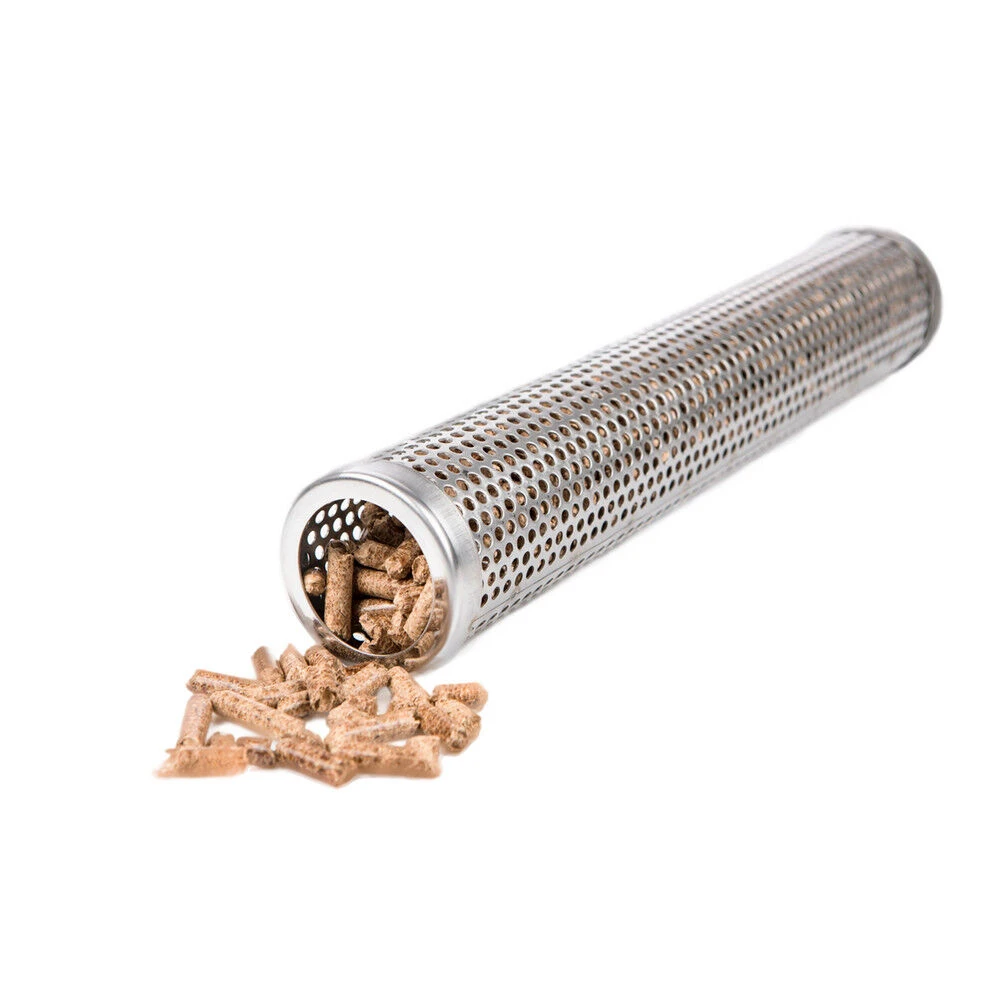 The Bastard Tube Smoker Large ø 5,5 Cm X 30,5 Cm Rvs 1 The Bastard Tube Smoker Large ø 5,5 Cm X 30,5 Cm Rvs