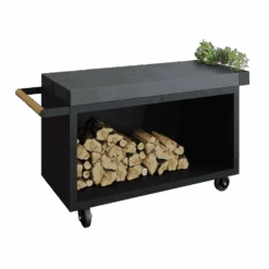 OFYR Mise En Place Table Black 135 PRO Donkergrijs Keramiek